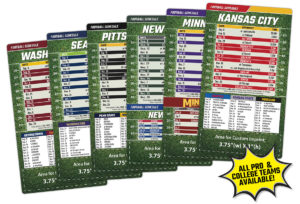 Pro Football Schedule Magnets