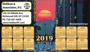 image of a 2019 Custom Designed 12-Month Calendar Magnet